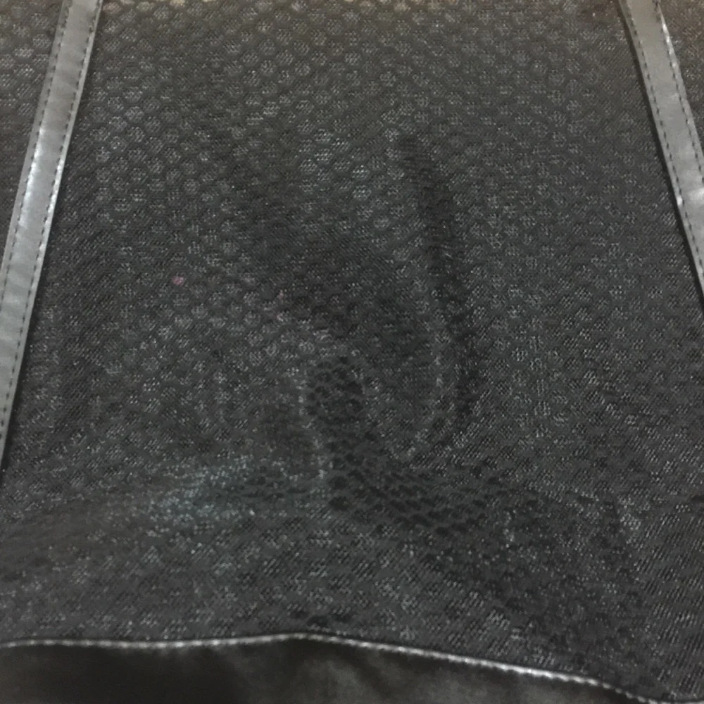 Victoria Secret Black Mesh Beach Carry All‎ Bag New